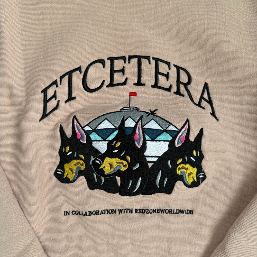 Etcetera Cream Sweater with Graphic Design